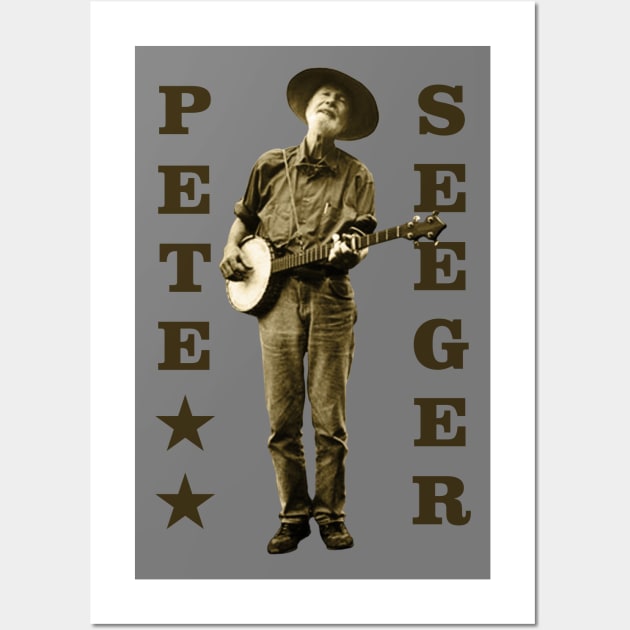 Pete Seeger Wall Art by PLAYDIGITAL2020